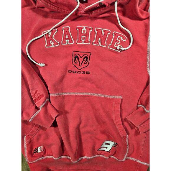 Kasey Kahne #9 Red Hoodie Men’s Small Dodge Racing NASCAR Sweatshirt - Picture 1 of 7